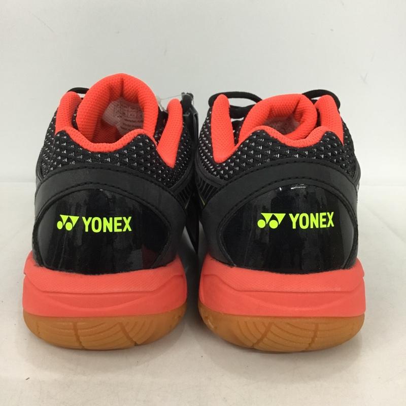 ヨネックス YONEX スニーカー スニーカー SHB65Z パワークッション65Z 24cm バドミントンシューズ 箱有 24.0cm ロゴ、文字 黒 / ブラック / X 赤 / レッド / X 黄 / イエロー /  レディース USED 古着 中古 10149910