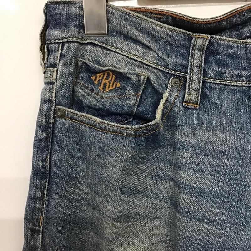 ラルフローレン RALPHLAUREN パンツ デニム、ジーンズ 28インチ 無地 水色 / ライトブルー /  レディース USED 古着 中古 10143754