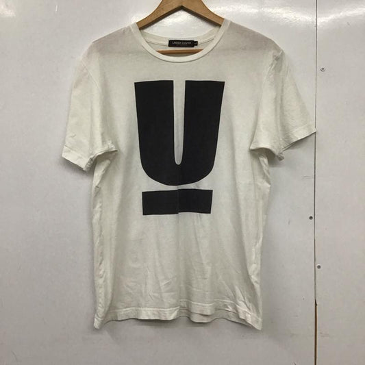 アンダーカバー UNDERCOVER Tシャツ 半袖 半袖カットソー プリントTシャツ クルーネックカットソー L プリント 白 / ホワイト /  メンズ USED 古着 中古 10148794