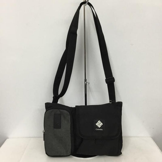 コロンビア Columbia ショルダーバッグ ショルダーバッグ PU8453 ナイオベスリムショルダー ロゴ、文字 黒 / ブラック /  メンズ USED 古着 中古 10145172