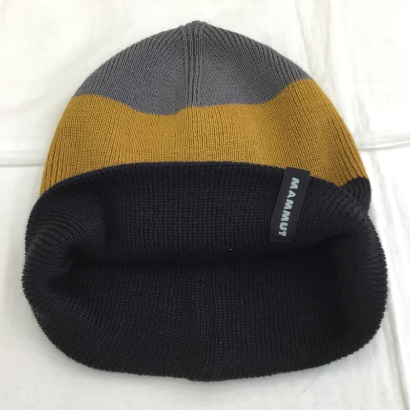 マムート Mammut 帽子 ニット帽 1191-01430 FREE 無地 黒 / ブラック / X 茶 / ブラウン / X マスタード / マスタード /  メンズ USED 古着 中古 10136539
