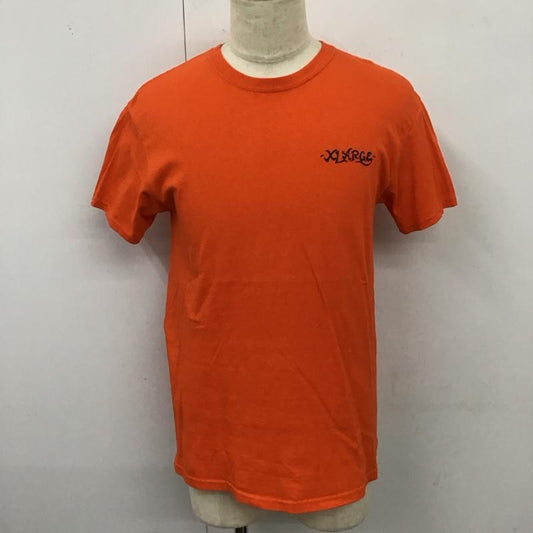 エクストララージ XLARGE Tシャツ 半袖 101208011009 バックプリント M ロゴ、文字 橙 / オレンジ /  メンズ USED 古着 中古 10119830