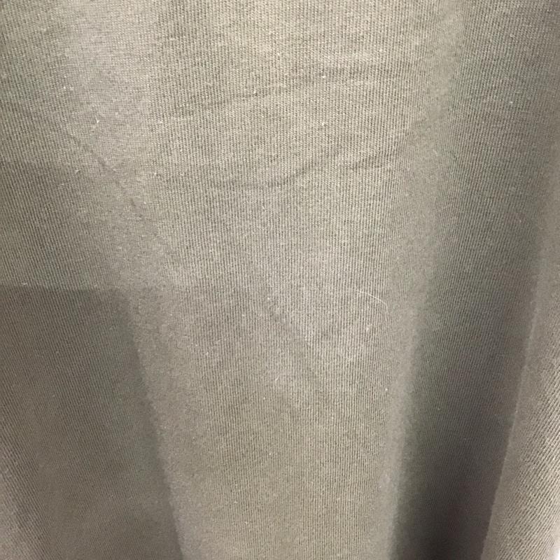 チャンピオン Champion ワンピース ひざ丈スカート CWSP30C Tシャツワンピース カットソー FREE ロゴ、文字 カーキ / カーキ /  レディース USED 古着 中古 10113810