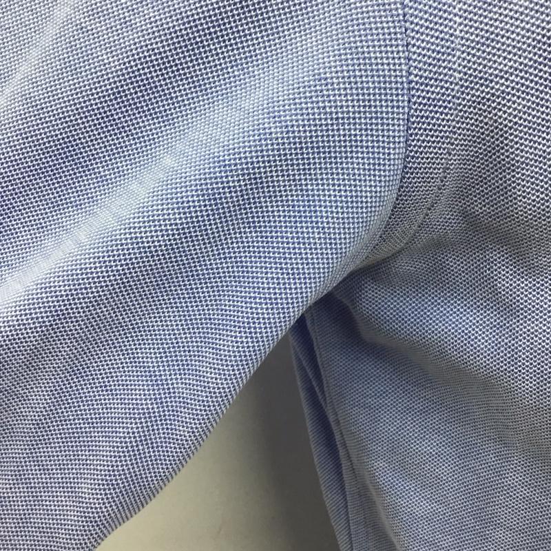 ラルフローレン RALPHLAUREN シャツ、ブラウス 長袖 長袖シャツ 無地シャツ カラーシャツ ボタンダウンシャツ M ロゴ、文字 水色 / ライトブルー /  メンズ USED 古着 中古 10128011