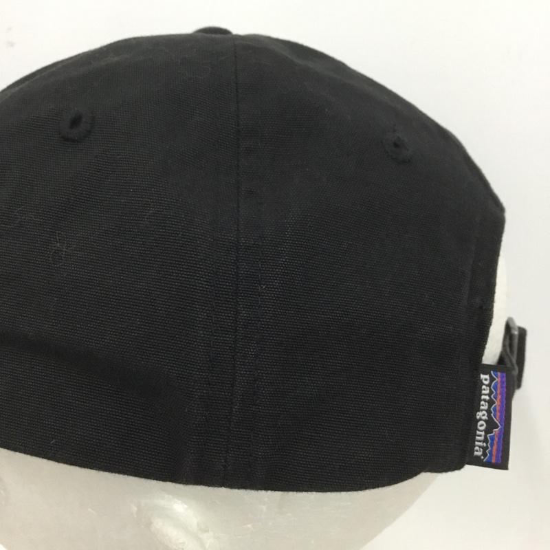 パタゴニア patagonia 帽子 キャップ ネットプラス ロゴ、文字 黒 / ブラック /  メンズ USED 古着 中古 10143288