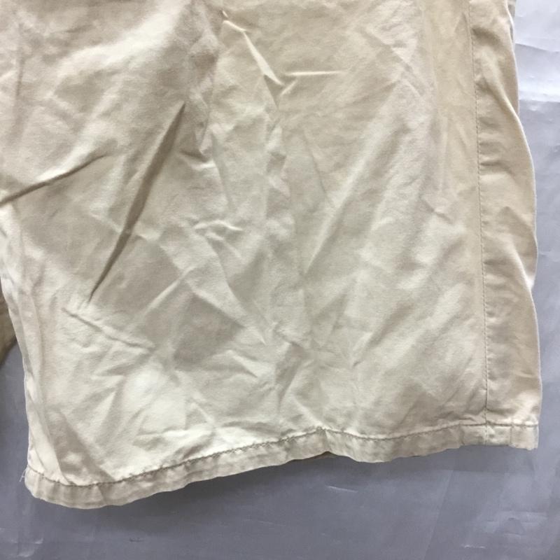 ヘルムートラング HELMUT LANG パンツ ショートパンツ ショートパンツ ハーフパンツ カジュアルパンツ 48 無地 ベージュ / ベージュ /  メンズ USED 古着 中古 10113372