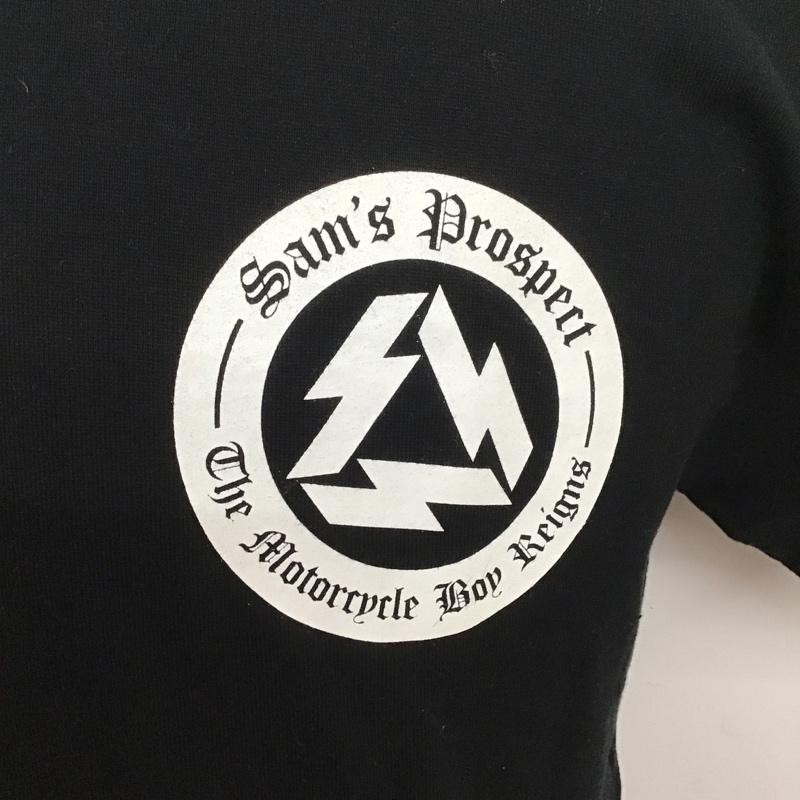 プロスペクト PROSPECT Tシャツ 半袖 半袖カットソー プリントTシャツ クルーネックカットソー S プリント 黒 / ブラック /  メンズ USED 古着 中古 10126610