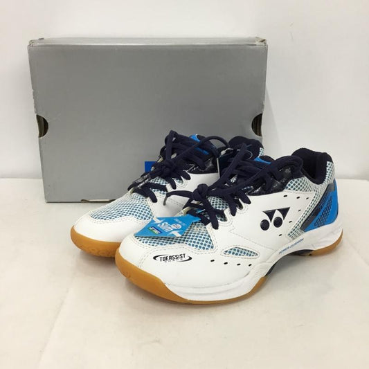 ヨネックス YONEX スニーカー スニーカー SHB769SF パワークッション769SF バドミントンシューズ 23.5cm 箱有 23.5cm ロゴ、文字 白 / ホワイト / X 青 / ブルー / X 紺 / ネイビー /  レディース USED 古着 中古 10147946