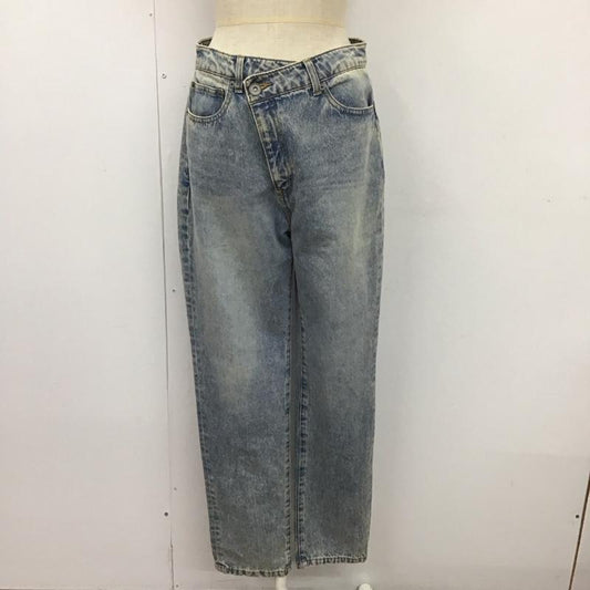 ジーナシス JEANASIS パンツ デニム、ジーンズ JS050727AA M 無地 青 / ブルー /  レディース USED 古着 中古 10112979