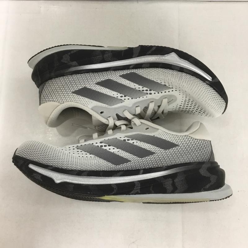 アディダス adidas スニーカー スニーカー ID8782 スーパーノヴァ ライズ ランニング 25.5cm 25.5cm ロゴ、文字 灰 / グレー / X 黒 / ブラック /  メンズ USED 古着 中古 10139976