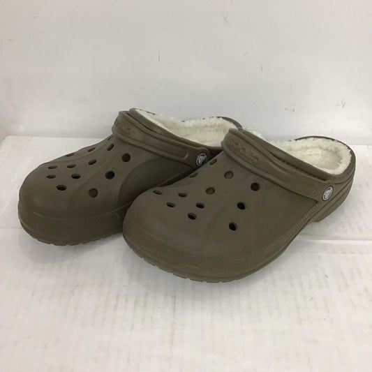 クロックス crocs サンダル サンダル 16244-28A Ralen lined Clog 28cm 28.0cm 無地 カーキ / カーキ /  メンズ USED 古着 中古 10141980