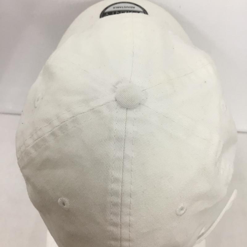 ニューエラ NEW ERA 帽子 キャップ NY ニューヨーク ヤンキース 9TWENTY ロゴ、文字 白 / ホワイト /  メンズ USED 古着 中古 10150007