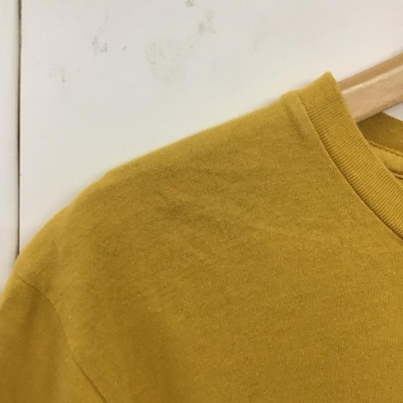 パタゴニア patagonia Tシャツ 半袖 半袖カットソー プリントTシャツ クルーネックカットソー S プリント 黄 / イエロー /  メンズ USED 古着 中古 10131162