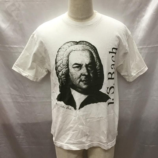 古着 USED Tシャツ 半袖 半袖カットソー プリントTシャツ クルーネックカットソー 古着 M プリント 白 / ホワイト /  メンズ USED 古着 中古 10114121