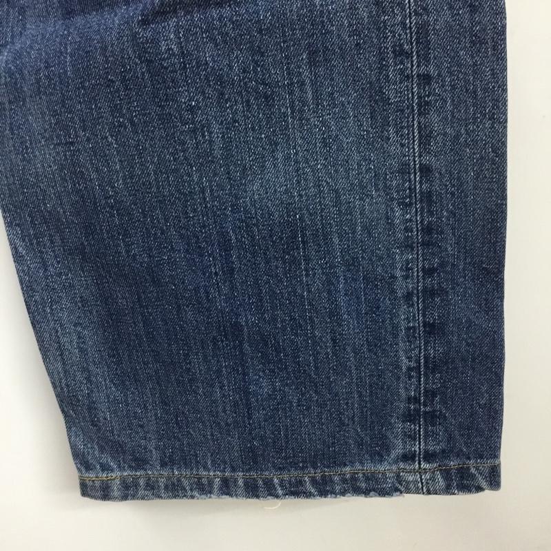 リーバイストラウスアンドコー Levi Strauss & co. パンツ デニム、ジーンズ デニムパンツ ストレートパンツ ワイドパンツ カジュアルパンツ 31インチ 無地 インディゴ / インディゴ /  メンズ USED 古着 中古 10120469