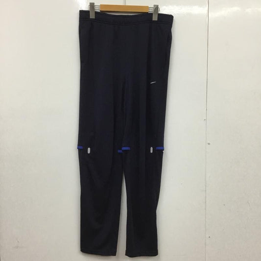 ナイキ NIKE ボトムス ボトムス ジャージ L ロゴ、文字 X プリント 紺 / ネイビー /  メンズ USED 古着 中古 10135019