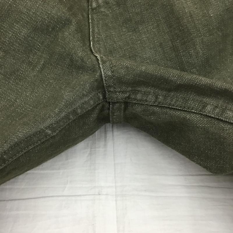 ハフ HUF パンツ デニム、ジーンズ 34 無地 カーキ / カーキ /  メンズ USED 古着 中古 10143956