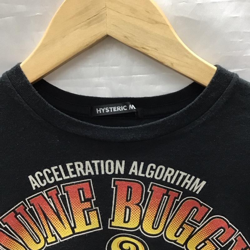 ヒステリック ミニ HYSTERIC MINI Tシャツ 半袖 130cm プリント 黒 / ブラック /  ガールズ USED 古着 中古 10116795
