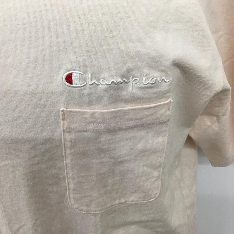 チャンピオン Campion Tシャツ 半袖 XL 無地 桃 / ピンク /  メンズ USED 古着 中古 10128326