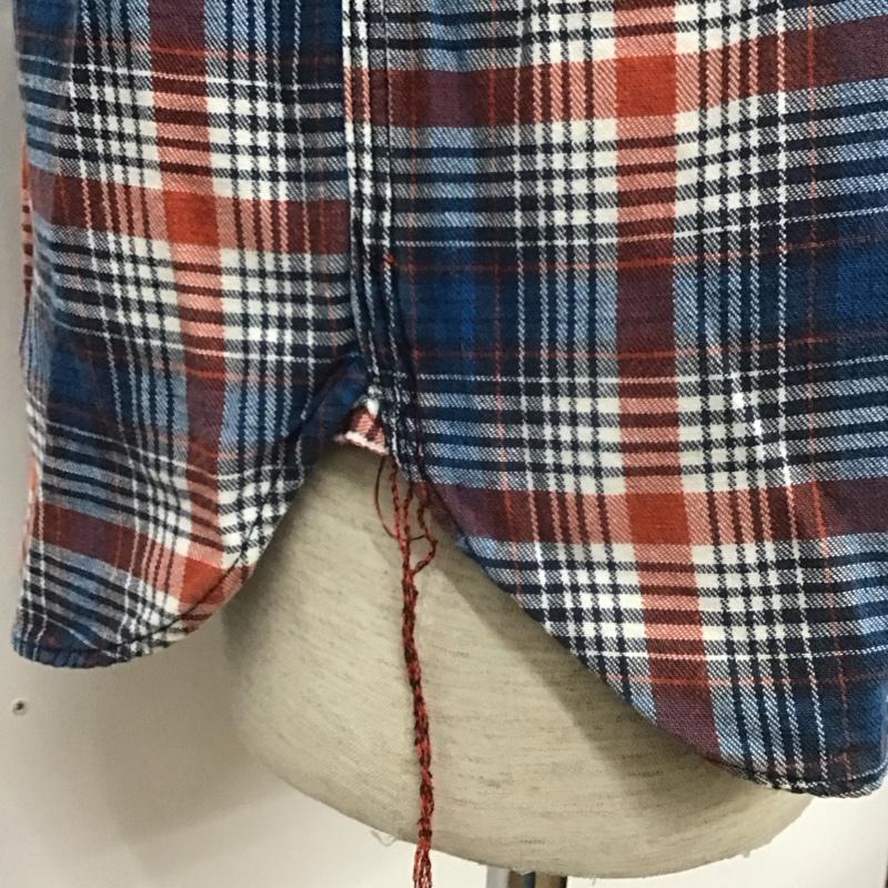 シュガーケーン SUGAR CANE シャツ、ブラウス 長袖 長袖シャツ チェックシャツ カラーシャツ カジュアルシャツ ポケットシャツ L チェック マルチカラー / マルチカラー /  メンズ USED 古着 中古 10107787