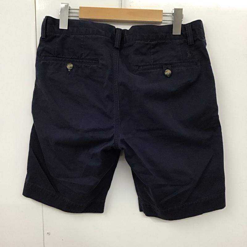 ポロラルフローレン POLO RALPH LAUREN パンツ ショートパンツ ハーフパンツ ショートパンツ カジュアルパンツ 31インチ 無地 紺 / ネイビー /  メンズ USED 古着 中古 10118285