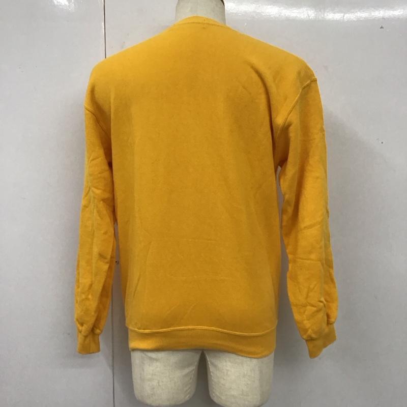 古着 USED トレーナー 長袖 LUCKY STRIKE スウェット M ロゴ、文字 橙 / オレンジ /  メンズ USED 古着 中古 10112935