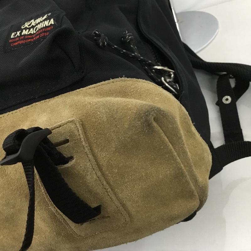 デウスエクスマキナ DEUS EX MACHINA リュックサック、デイパック リュックサック、デイバッグ DMF87384 DYLAN DAYPACK ロゴ、文字 黒 / ブラック /  メンズ USED 古着 中古 10128262