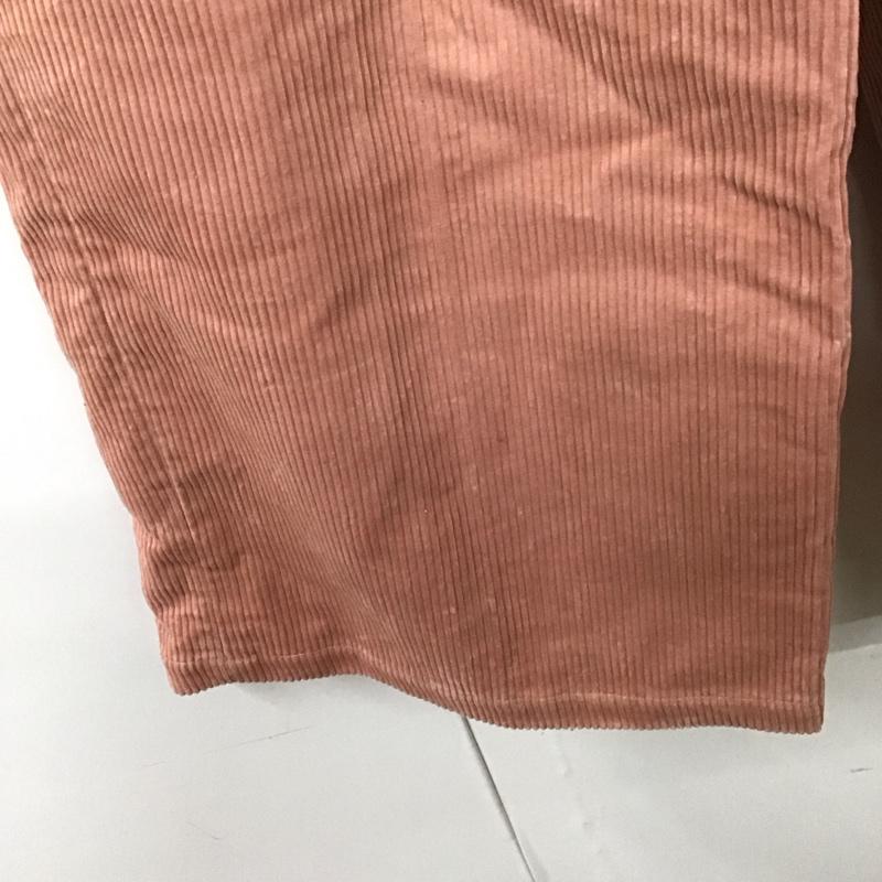 アングリッド Ungrid パンツ ワークパンツ、ペインターパンツ 111750707701-01 コーデュロイワイドパンツ カジュアルパンツ M 無地 桃 / ピンク /  レディース USED 古着 中古 10117572