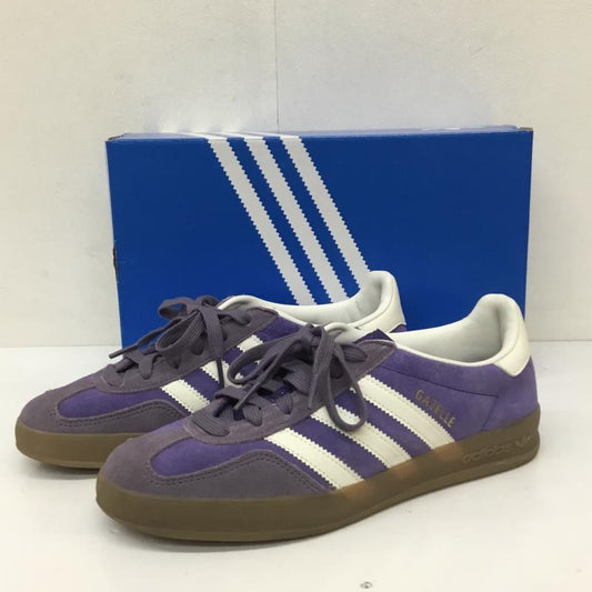 アディダス adidas スニーカー スニーカー GAZELL INDOOR IF9645 26.0cm ロゴ、文字 紫 / パープル / X 白 / ホワイト /  メンズ USED 古着 中古 10136073