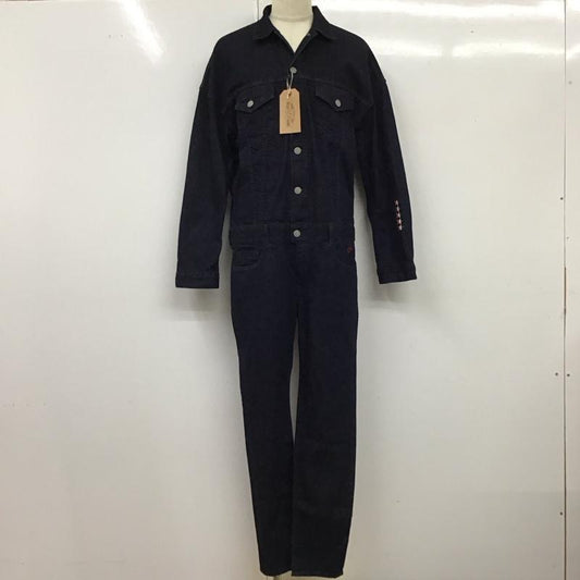 フィンダーズ キーパーズ Finders Keepers ワンピース・ドレス・オールインワン ワンピース・ドレス・オールインワン fk-allineone オールインワン デニムパンツ つなぎ L 無地 インディゴ / インディゴ /  メンズ USED 古着 中古 10119924