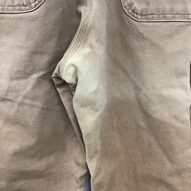 カーハート Carhartt パンツ ワークパンツ、ペインターパンツ 34インチ 無地 ベージュ / ベージュ /  メンズ USED 古着 中古 10117157