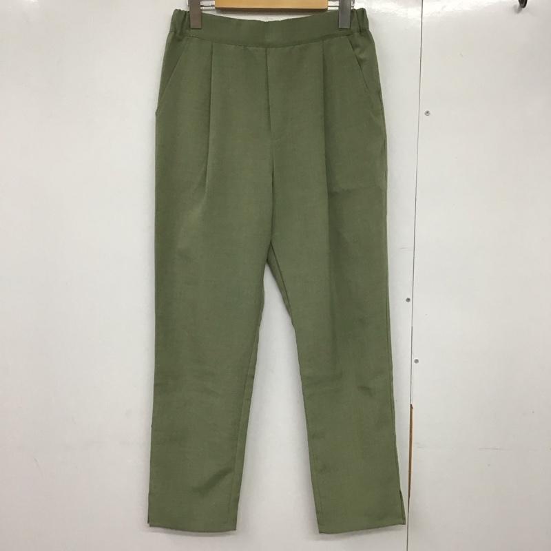 シンプリシテェ Simplicite パンツ スラックス 無地 薄緑 / ライトグリーン /  レディース USED 古着 中古 10143742