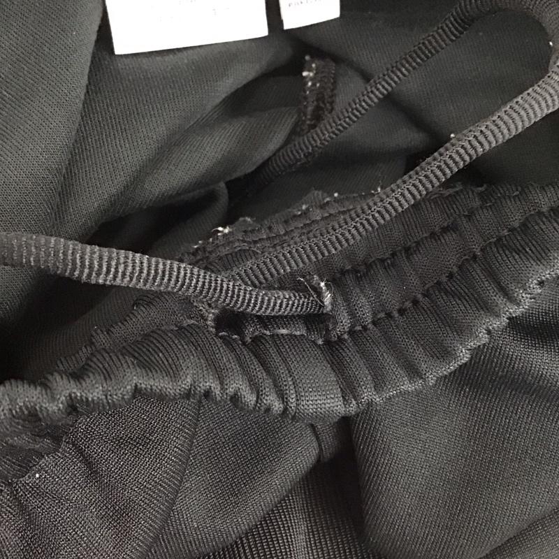 アディダス adidas ボトムス ボトムス GF0210 トラックパンツ ジャージ L ロゴ、文字 黒 / ブラック / X 白 / ホワイト /  メンズ USED 古着 中古 10112216