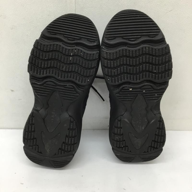 アディダス adidas スニーカー スニーカー オズガイア IG6045 23.5cm ロゴ、文字 黒 / ブラック /  レディース USED 古着 中古 10133783