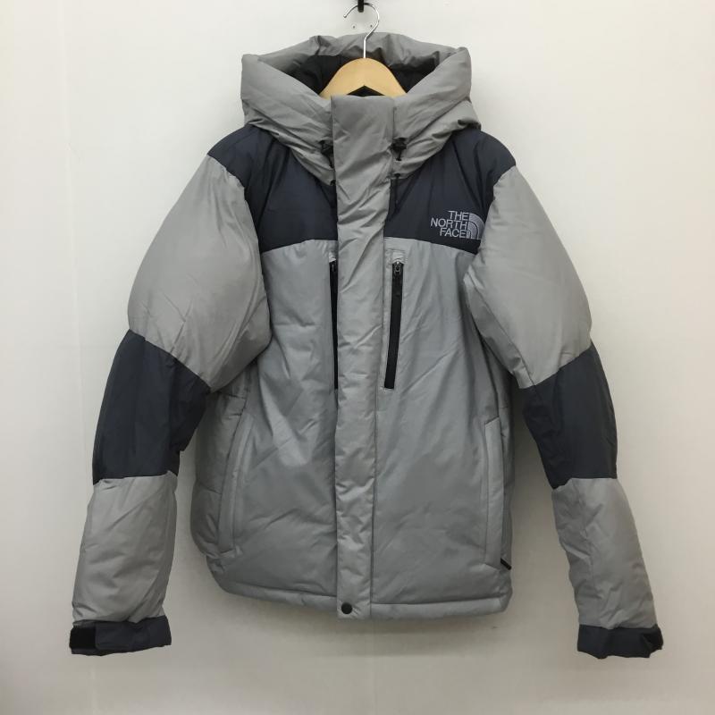 ザノースフェイス THE NORTH FACE ジャケット、上着 ダウンジャケット baltoro Light Jacket ND92240 バルトロ　ライトジャケット XL ロゴ、文字 灰 / グレー / X 紺 / ネイビー /  メンズ USED 古着 中古 10116035