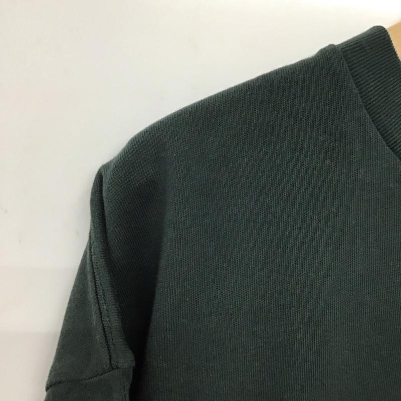 ラッセルアスレティック Russell Athletic Tシャツ 半袖 半袖カットソー プリントTシャツ クルーネックカットソー L ロゴ、文字 緑 / グリーン /  メンズ USED 古着 中古 10140524