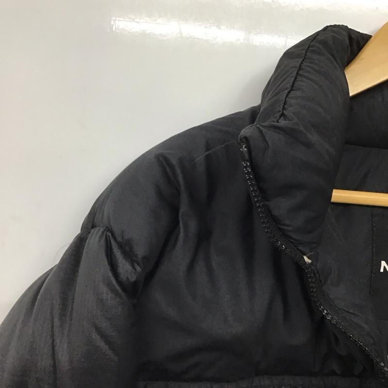 ザノースフェイス THE NORTH FACE ジャケット、上着 ダウンジャケット ジップアップジャケット ナイロンジャケット アウター M ロゴ、文字 黒 / ブラック /  メンズ USED 古着 中古 10143164