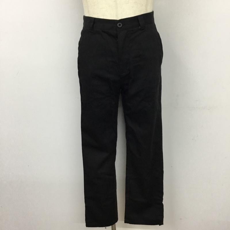 ザラ ZARA パンツ チノパン 0706 504 800 無地 黒 / ブラック /  メンズ USED 古着 中古 10119787