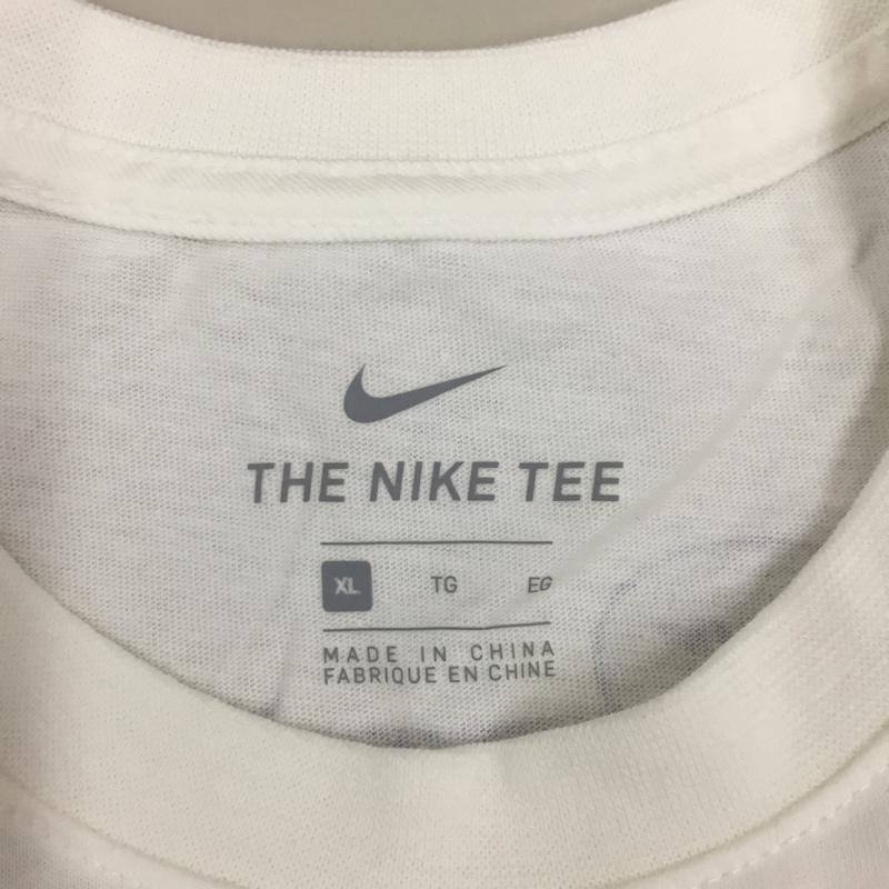 ナイキ NIKE Tシャツ 半袖 ct6869-100 NSWFTWRDSTRDTEE 半袖カットソー プリントTシャツ XL プリント 白 / ホワイト /  メンズ USED 古着 中古 10121059