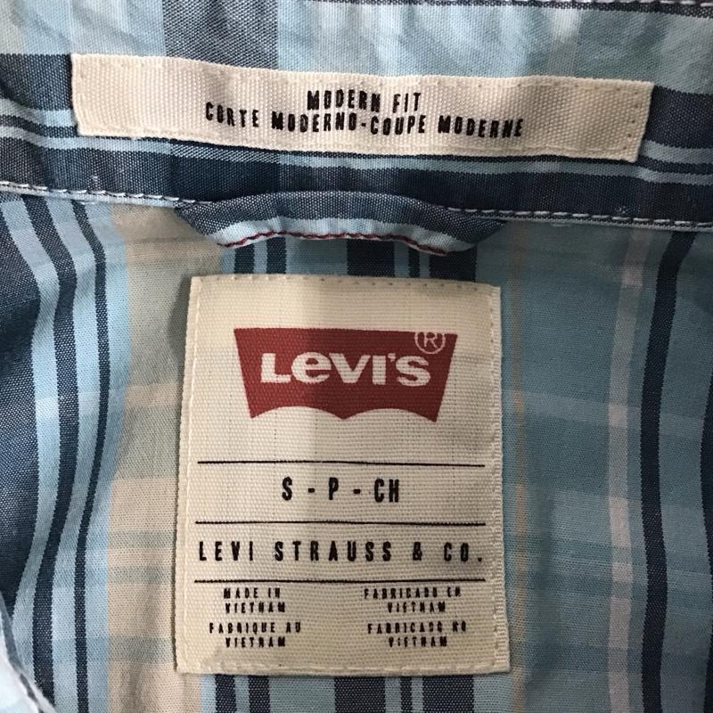 リーバイス Levi s シャツ、ブラウス 長袖 長袖シャツ チェックシャツ カラーシャツ ウエスタンシャツ S チェック マルチカラー / マルチカラー /  メンズ USED 古着 中古 10131381