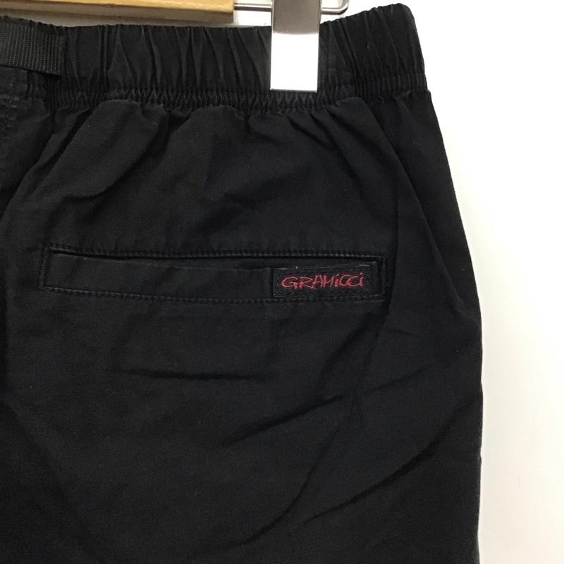 グラミチ GRAMICCI パンツ ワークパンツ、ペインターパンツ gmp-19s027 ウェザータックテーパードパンツ ワイドパンツ L 無地 黒 / ブラック /  メンズ USED 古着 中古 10142378