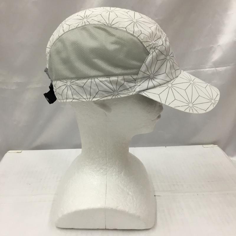 モンベル mont-bell 帽子 キャップ 1118653 リフレックキャップ 総柄 白 / ホワイト /  メンズ USED 古着 中古 10105745