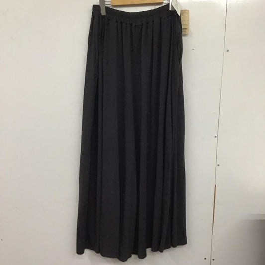 スタディオクリップ studio CLIP パンツ スラックス スカーチョ FREE 無地 チャコールグレー / チャコールグレー /  レディース USED 古着 中古 10140380