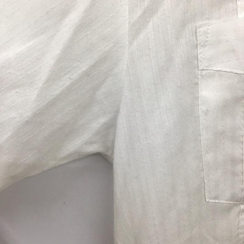 古着 USED シャツ、ブラウス 半袖 半袖シャツ アロハシャツ カラーシャツ M 刺繍 白 / ホワイト /  メンズ USED 古着 中古 10129260