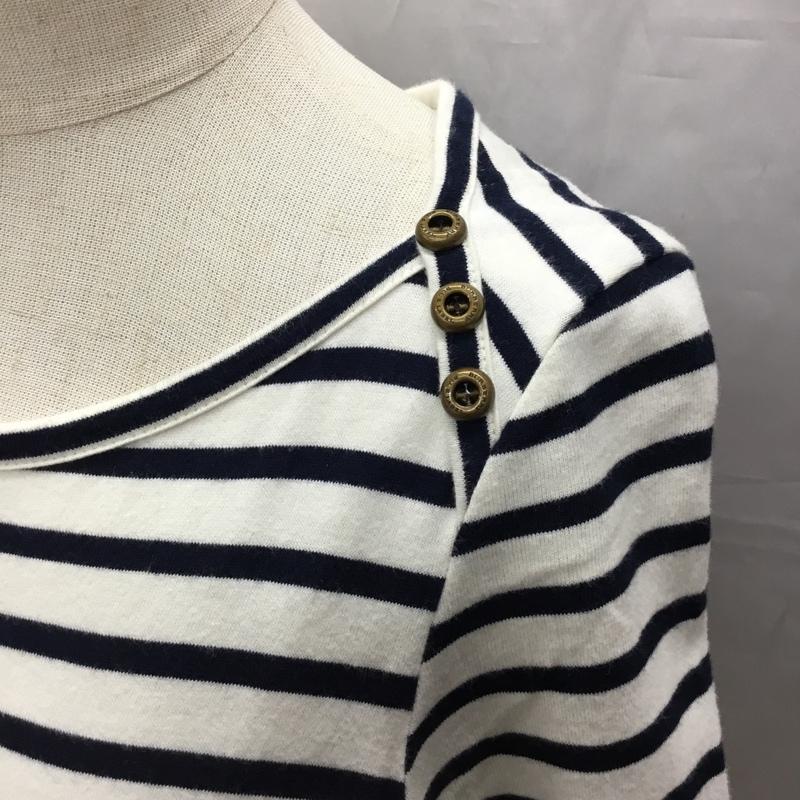 バーバリーブルーレーベル BURBERRY BLUE LABEL ワンピース ひざ丈スカート 38 ボーダー柄 マルチカラー / マルチカラー /  レディース USED 古着 中古 10107371