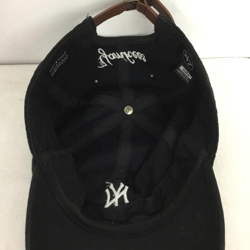 フォーティーセブンブランド 47 Brand 帽子 キャップ NY ニューヨークヤンキース ロゴ、文字 黒 / ブラック /  メンズ USED 古着 中古 10136309