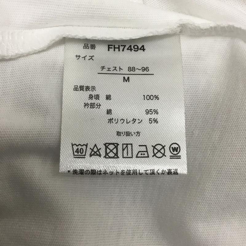 フィラ FILA Tシャツ 半袖 FH7494 クルーネック タグ付き M ロゴ、文字 白 / ホワイト /  メンズ USED 古着 中古 10133042