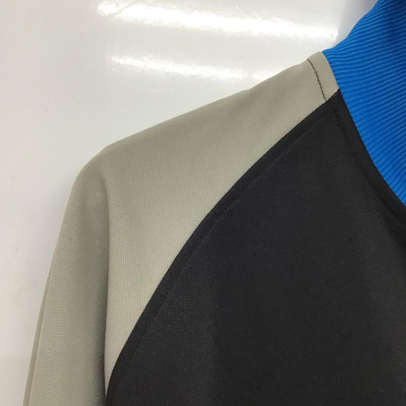 フレッドペリー FRED PERRY ジャケット、上着 ジャンパー、ブルゾン ジップアップジャケット ジャージ アウター M ロゴ、文字 黒 / ブラック / X 灰 / グレー / X 青 / ブルー /  メンズ USED 古着 中古 10149950