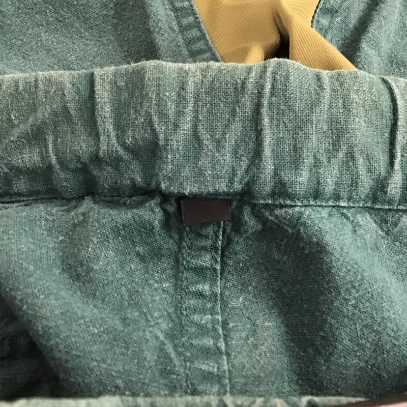 マナスタッシュ MANASTASH パンツ ショートパンツ ショートパンツ ハーフパンツ カジュアルパンツ L 無地 緑 / グリーン /  メンズ USED 古着 中古 10147338