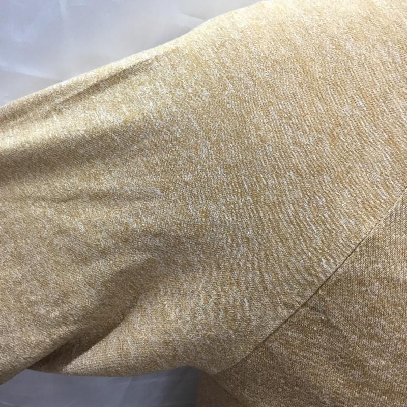 チャンピオン Champion Tシャツ 半袖 ラグランスリーブ L ロゴ、文字 橙 / オレンジ /  メンズ USED 古着 中古 10111365